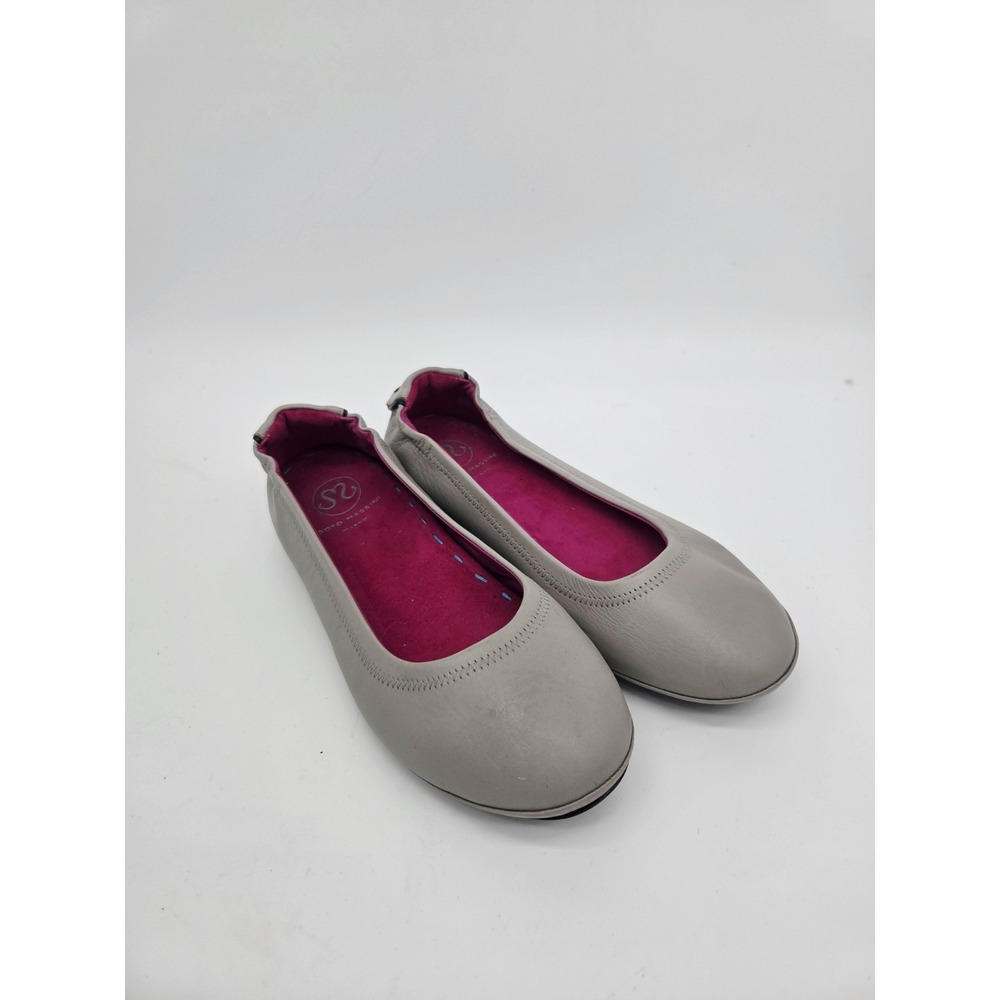 Soto Massini Milano Womens Grey ballet flats size 38EU 7-8 US Comfort Sole